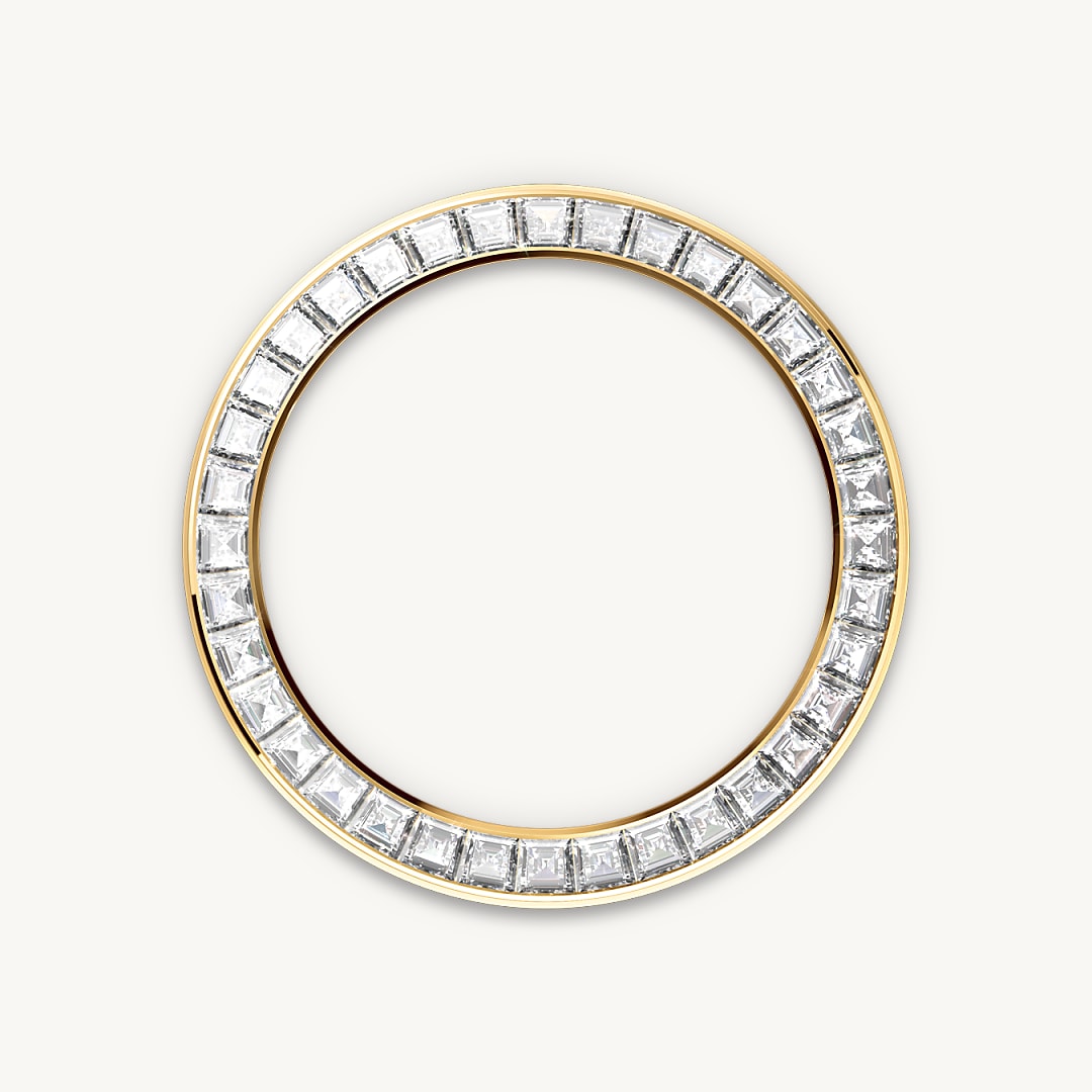 Bezel tampilan dengan berlian