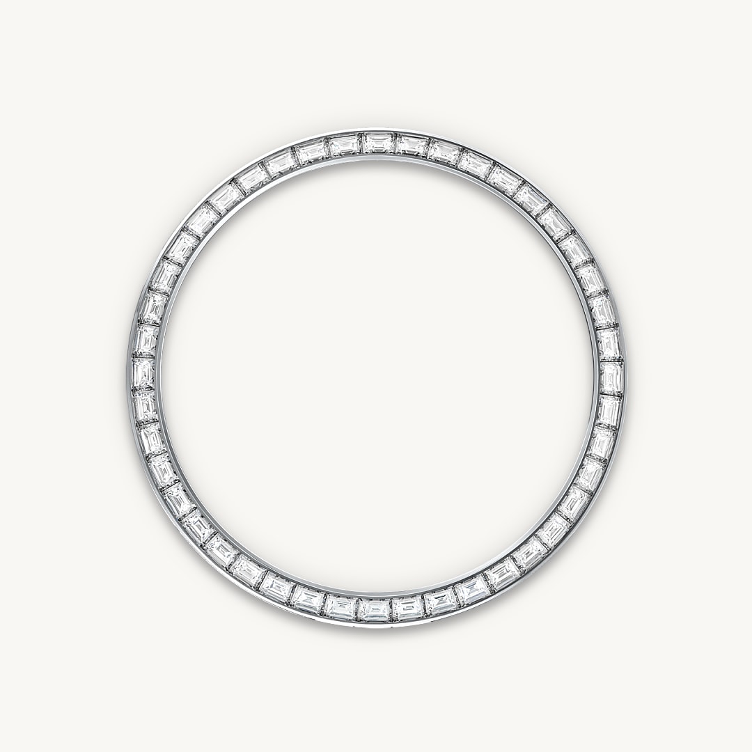 Bezel tampilan dengan berlian
