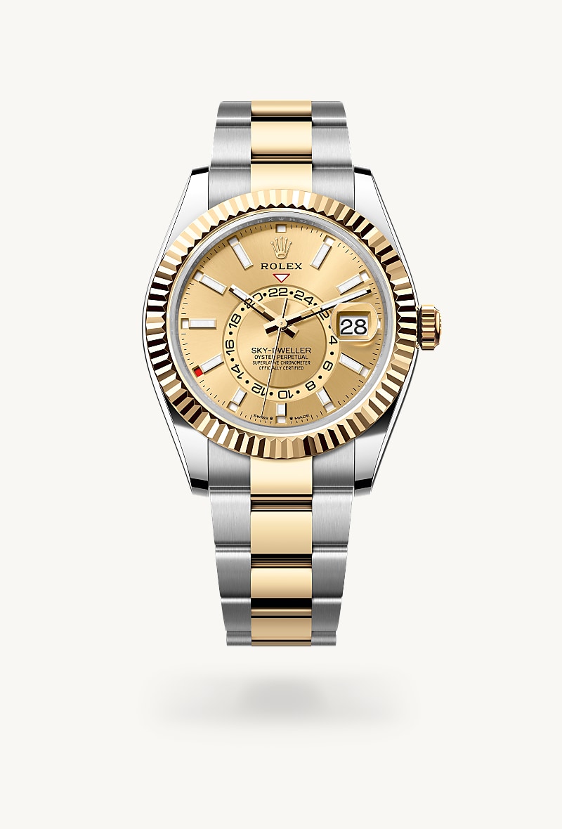 Oyster, 42 mm, Oystersteel dan emas kuning