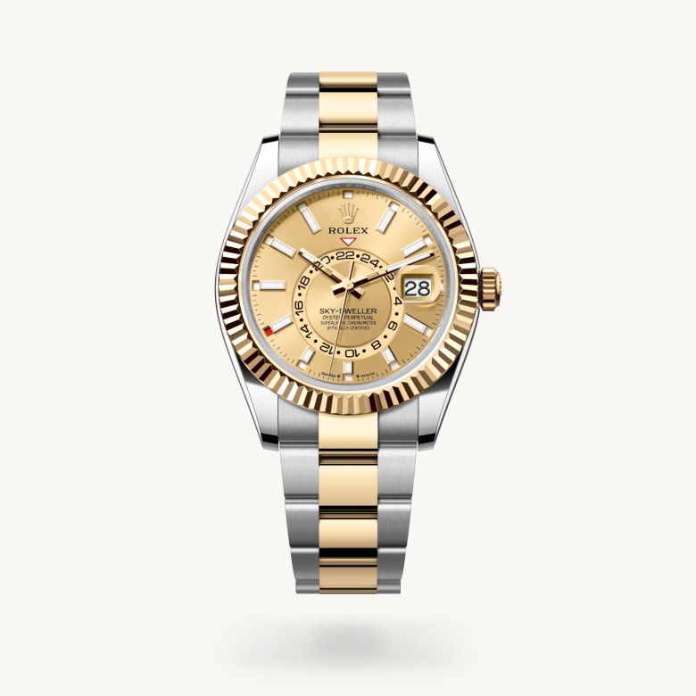 Oyster, 42 mm, Oystersteel dan emas kuning