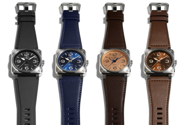 2023 Updated Bell and Ross BR 03 Collection Steel models