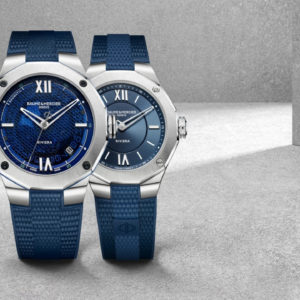 Baume & Mercier Riviera Datang dengan Tiga Model Baru Berwarna Biru
