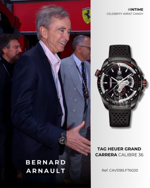 Bernard Arnault – TAG Heuer Grand Carrera Calibre 36 Bernard Arnault – TAG Heuer Grand Carrera Calibre 36
