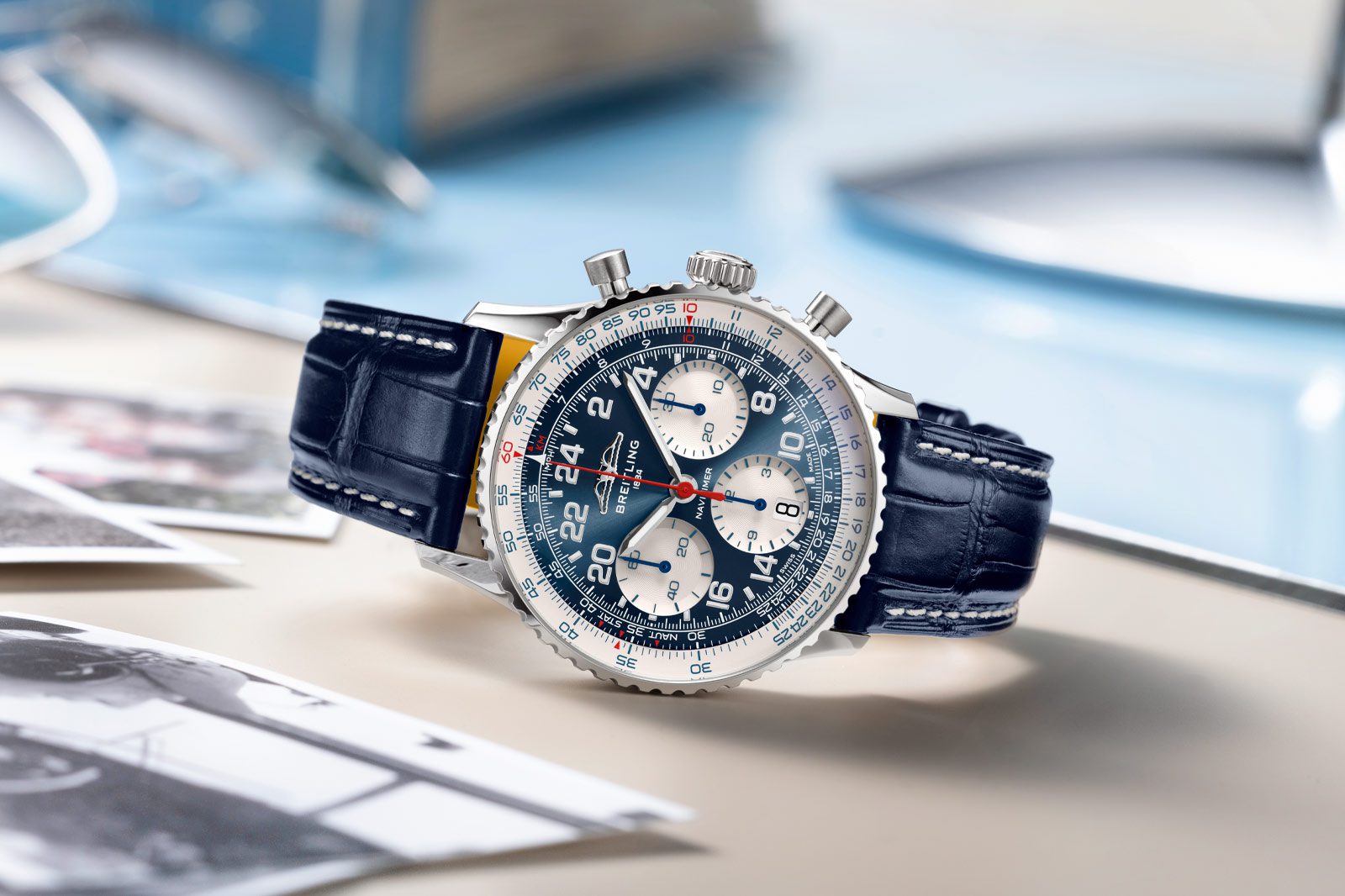 Breitling Navitimer B02 Cosmonaute Scott Carpenter Centenary, Tribute Istimewa dalam Balutan Platinum