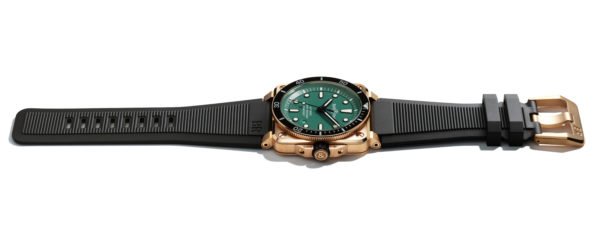 BR-03 Diver Black Green Bronze