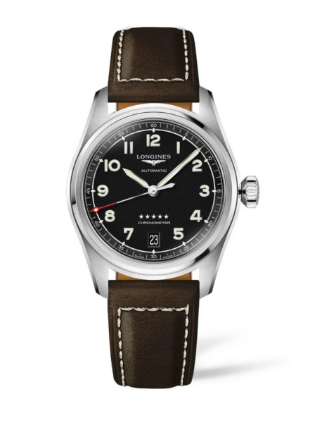  Longines Spirit leather strap