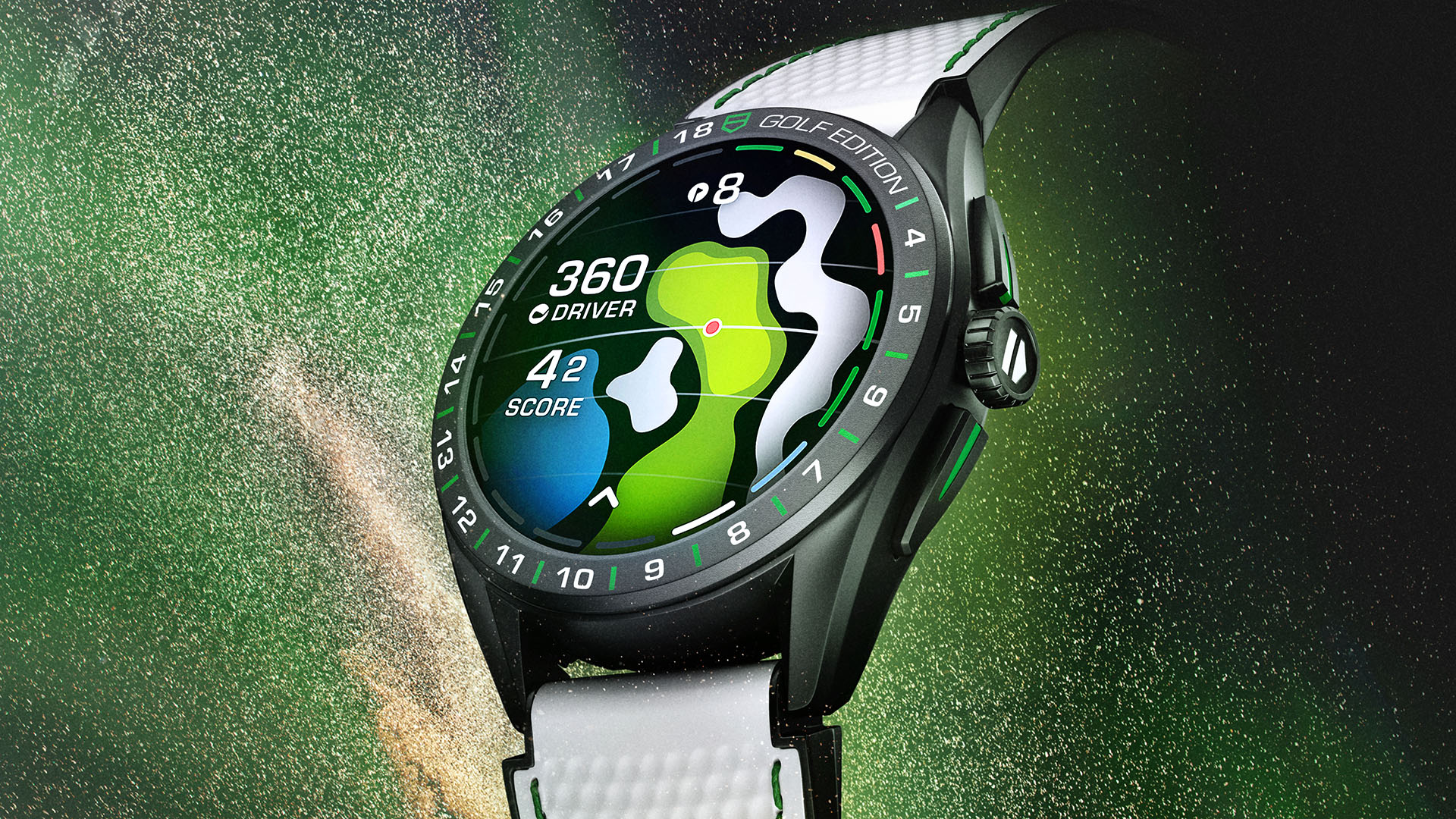 Jam Tangan Golf Terbaik Saat Ini: TAG Heuer Connected Watch Calibre E4 Golf Edition