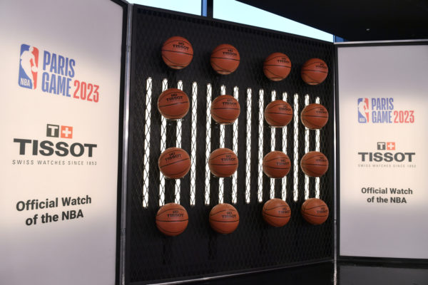 Whole stage Tissot NBA Paris Game Event 2023