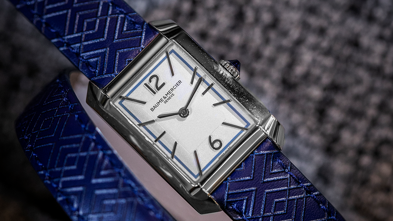 Baume & Mercier Hampton, Kecantikan Art Deco dengan Strap Ganda