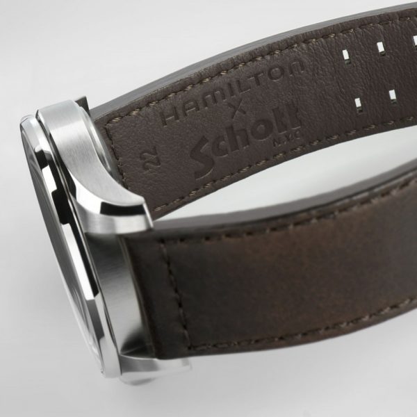 Hamilton Khaki Pilot Schott Strap