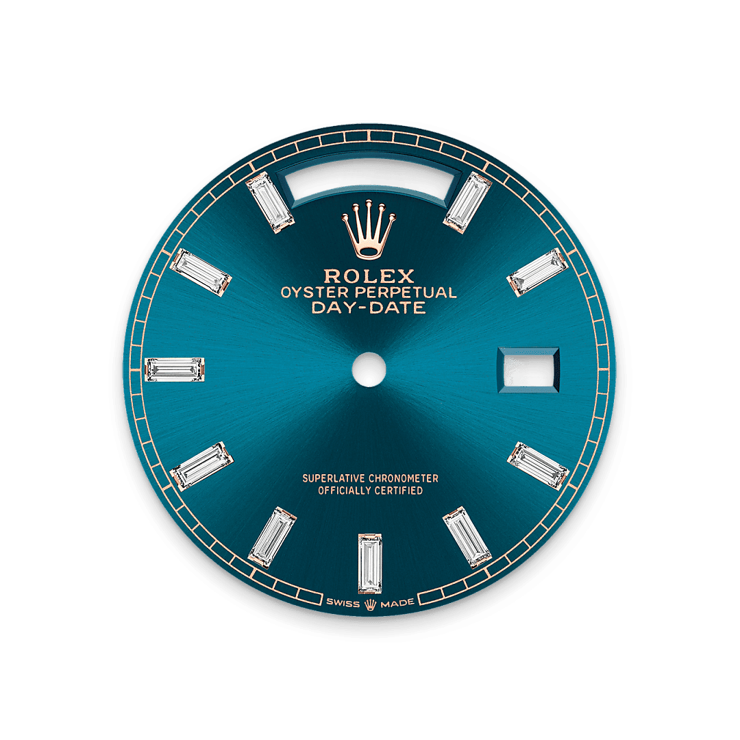 Dial biru-hijau