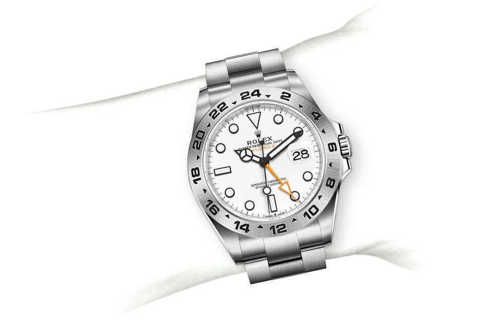 Rolex Explorer dari Oystersteel M226570 0001 INTime