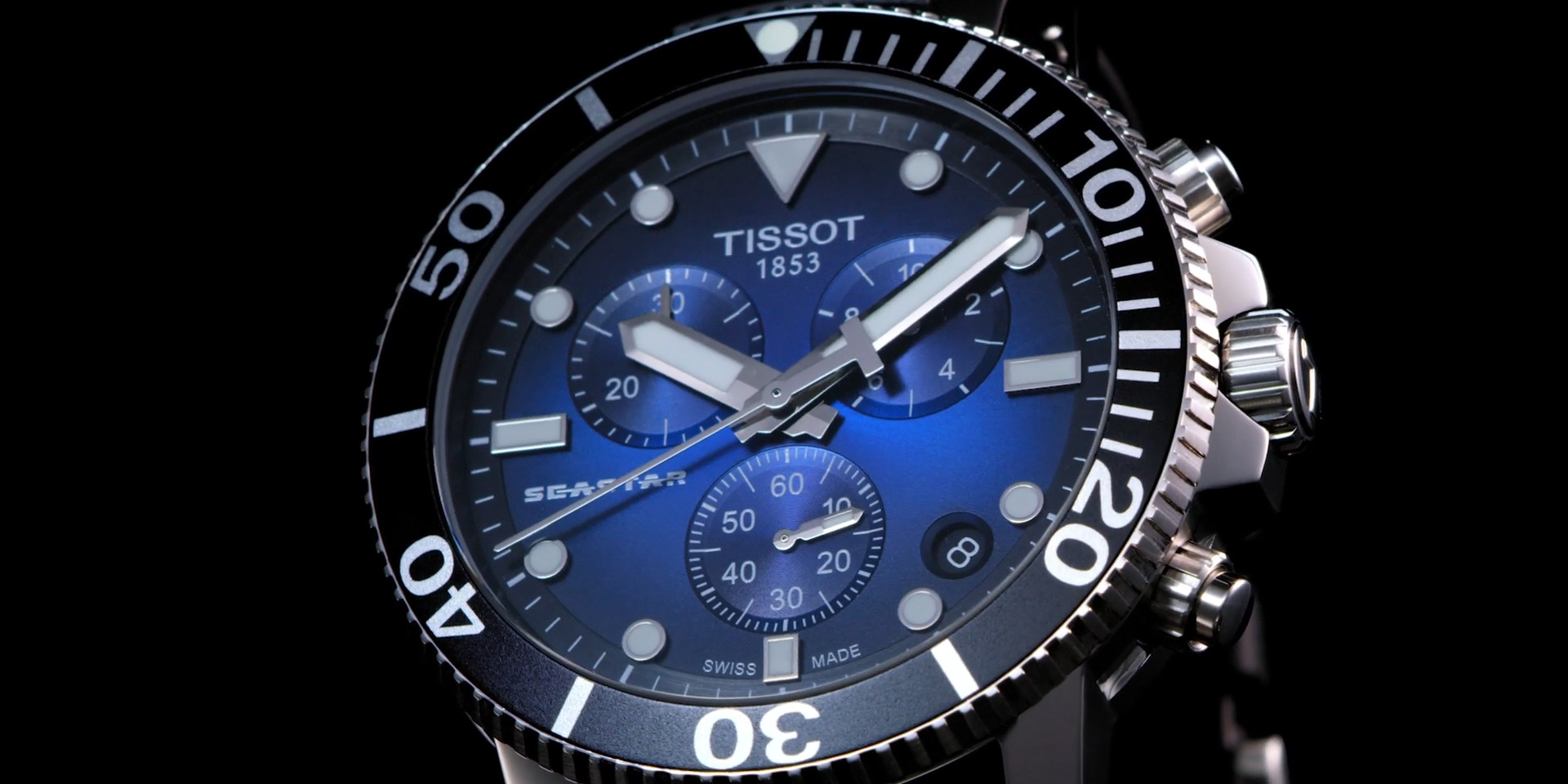 Pukauan Tissot Seastar 1000 yang Elegan